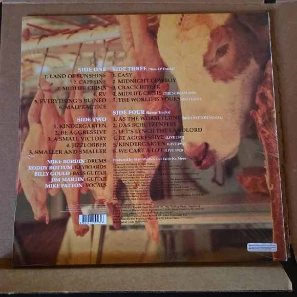 Faith No More Angel Dust Vinyl Record - Picture 2 of 4